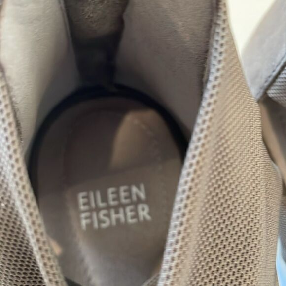 Eileen Fisher lace up gray sandals women’s size 8 - Picture 5 of 6